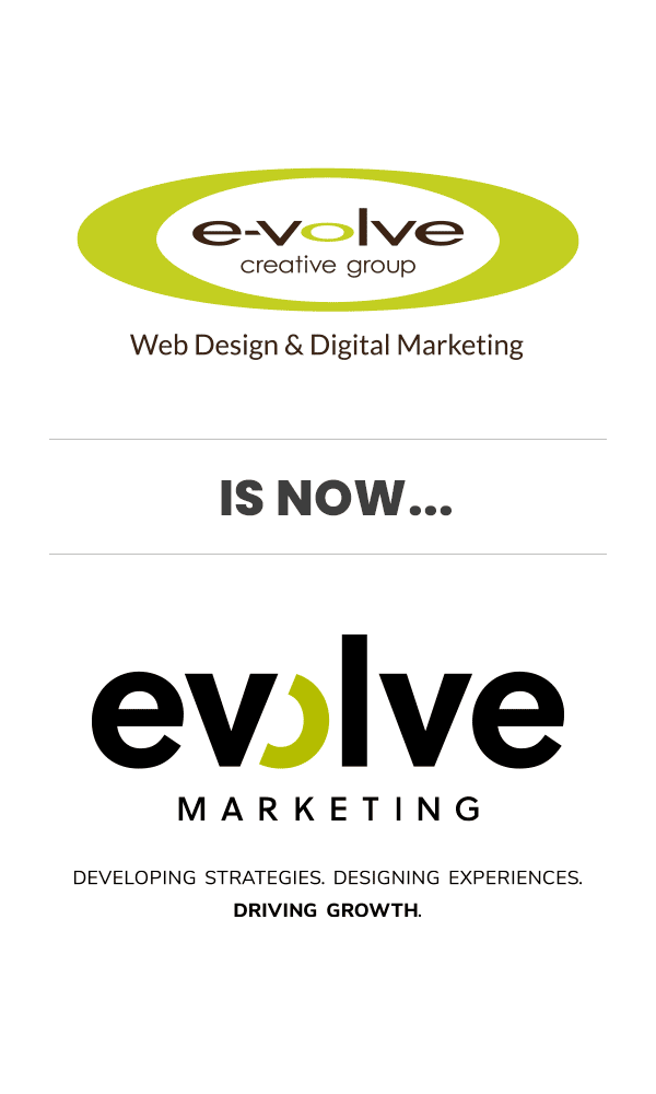 Evolve Creative Group is now Evolve Marketing