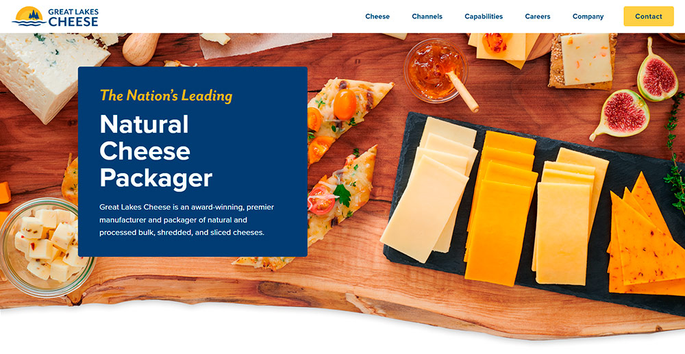 Cleveland Web Design - Great Lakes Cheese