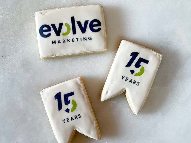 15 year anniversary cookies