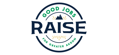 RAISE Good Jobs for Greater Akron Logo