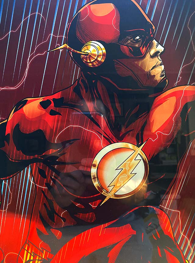 Flash comic artwork