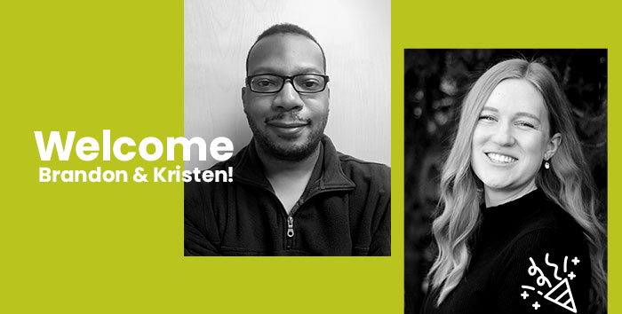 Meet Evolve Marketing Team Members, Brandon Triplett, and Kristen Lauck.